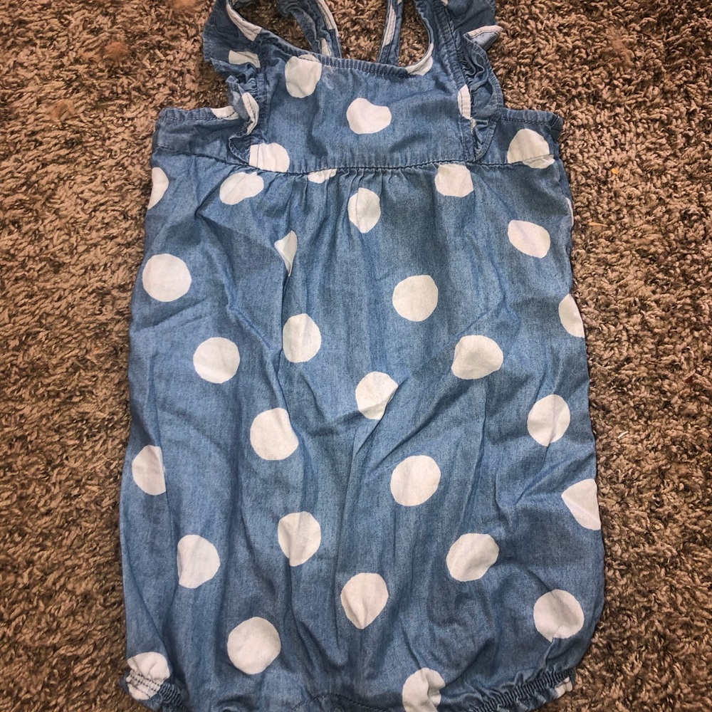 Romper polka dot